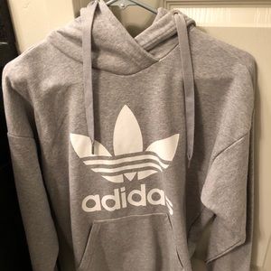 Adidas - Gray trifold sweatshirt